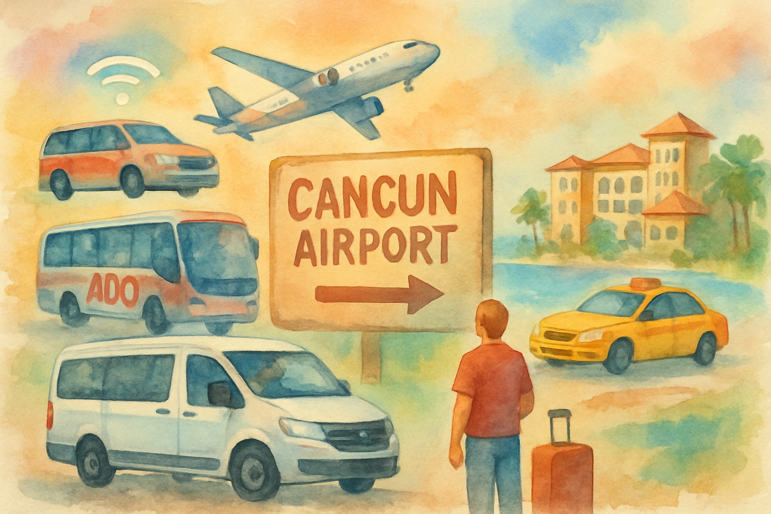 Efficient Transportation from Cancun Airport to Hotel Zone