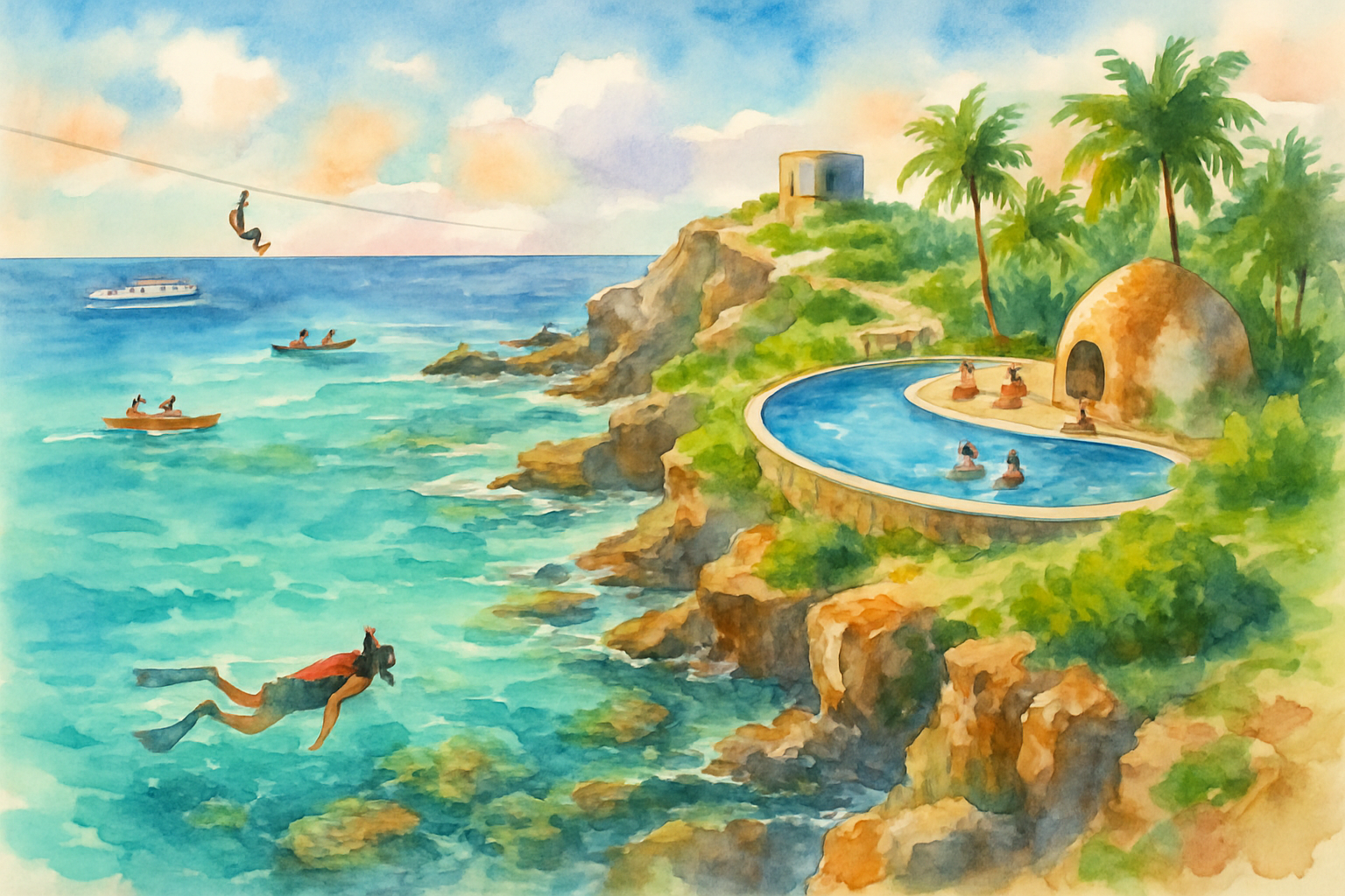 Activities and Amenities at Isla Mujeres Natural Park