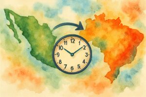 Understanding the Time Difference Between Mexico and Brazil