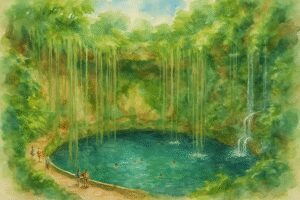 Unveiling the Wonders of Cenote Ik Kil: A Hidden Gem Near Chichén Itzá