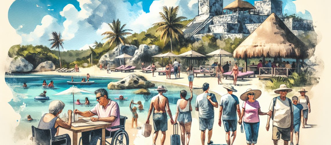 Elderly Travelers Wisdom: A Journey to Tulum