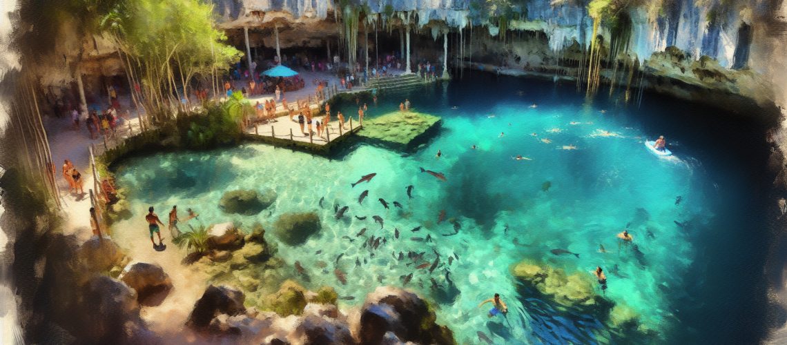 The Enchantment of Cenote Azul: A Family-Friendly Paradise in Mexico